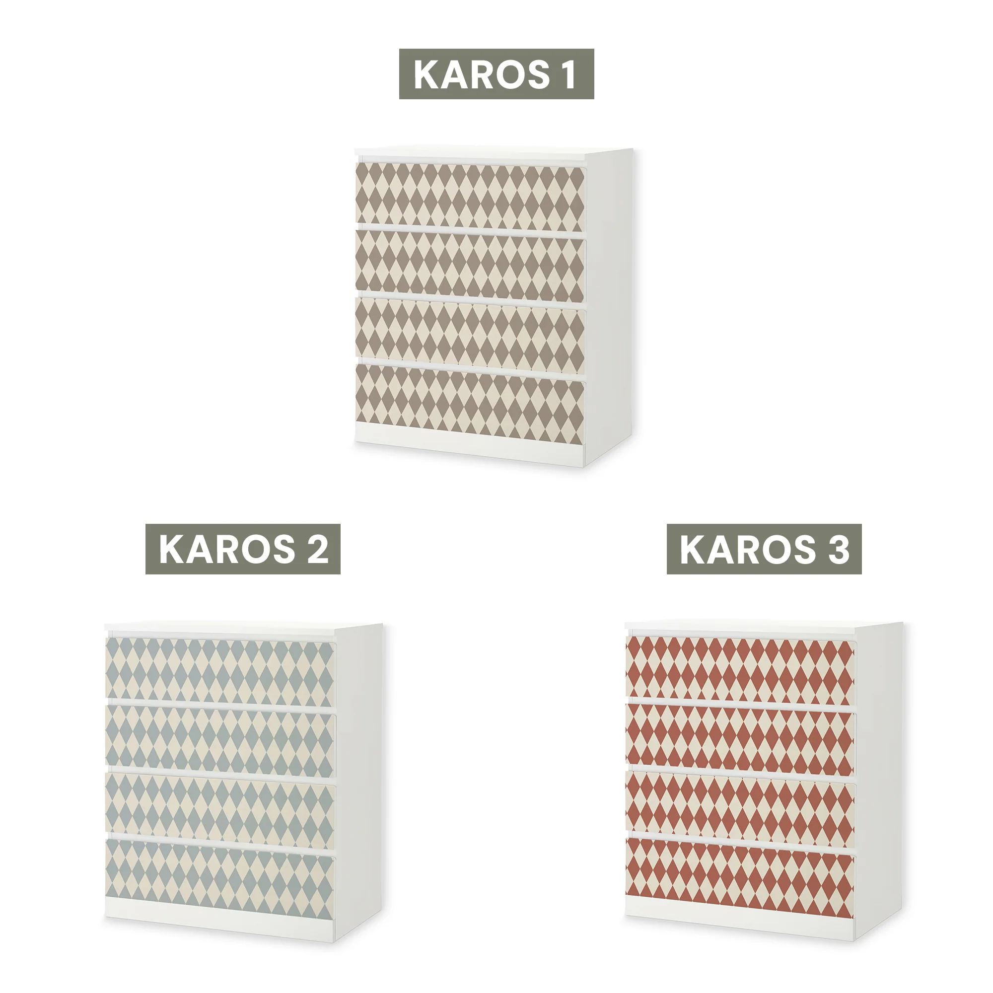IKEA Malm Möbelfolie "Traumzirkus" - Morgenmanege (Karos) - Image 6